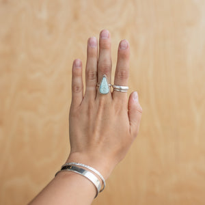 Turquoise Teardrop - Size 8